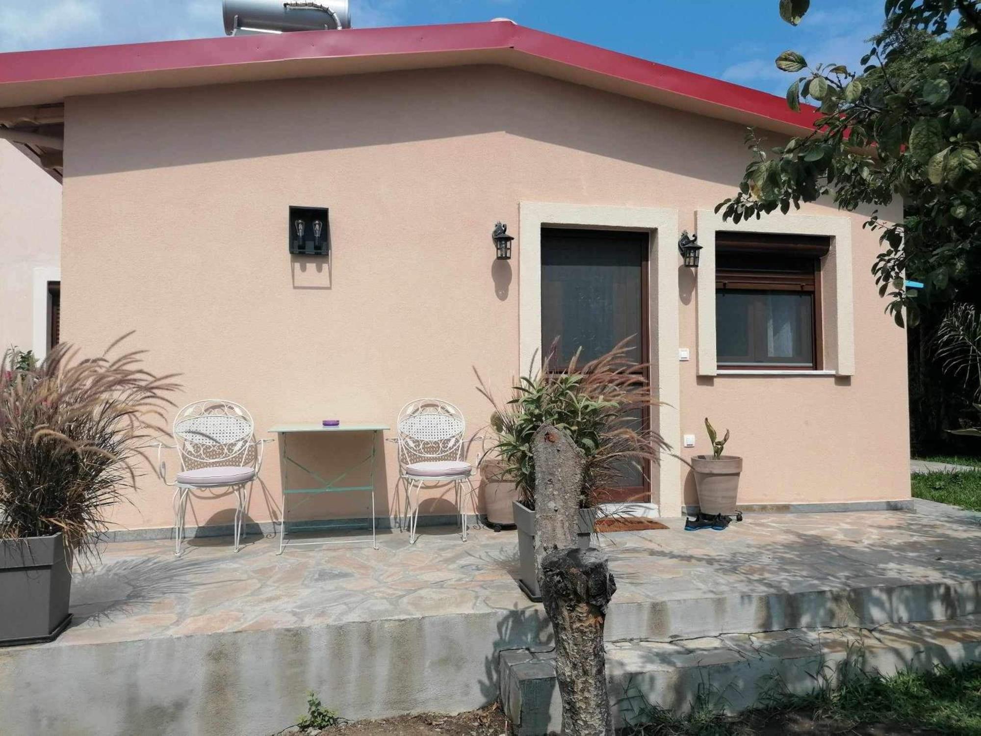 Willa Tiny House By The Sea Nea Skioni Zewnętrze zdjęcie